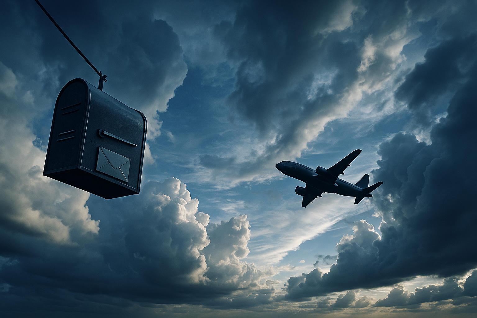 No pirmās gaisa pastkastītes līdz globālajiem sūtījumiem: aviopasta attīstība